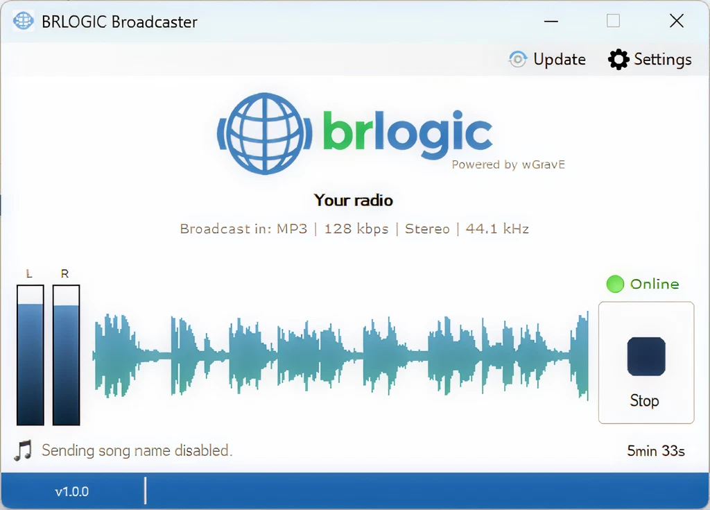 Internet Rasio Broadcasting BRLOGIC | Internet Radio Hosting